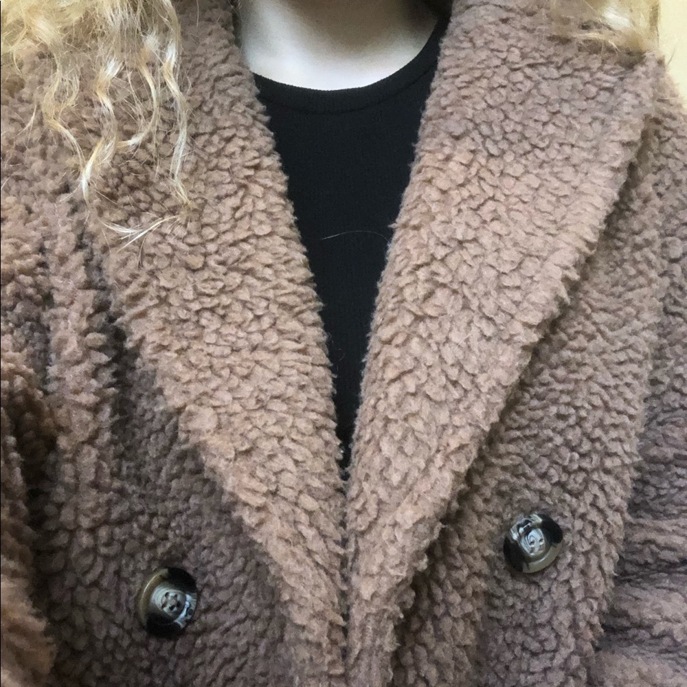 Oversized Teddy jacket - Picture 2 of 4